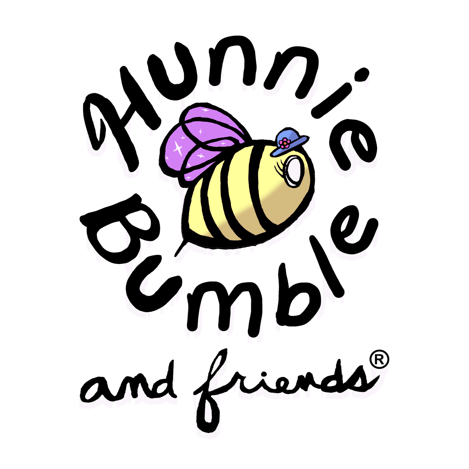 hunnie bumble, hunnie bumble logo, hunnie bumble and friends, busy bee, bee animation, eco friendly, eco, green, bees, cute, cartoon bee, stef schultz, stef sharky Schultz