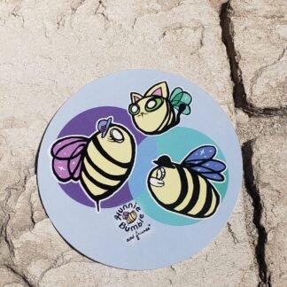 hunnie bumble bee sticker!